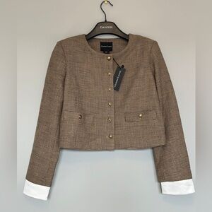 Christian Lacroix Tan Women's Blazer
